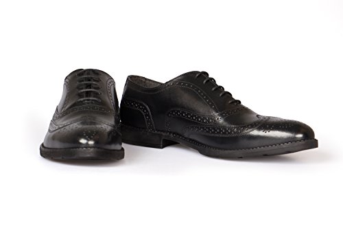 Vileano Businessschuhe Budapester schwarz