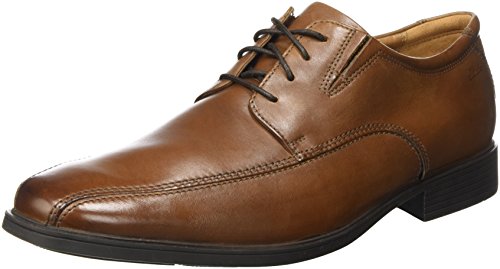 Clarks Herren Tilden Walk Derbys, braun