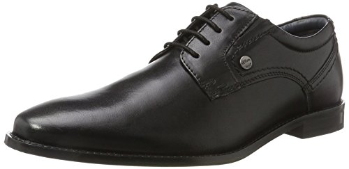 s.Oliver Herren Oxfords, schwarz